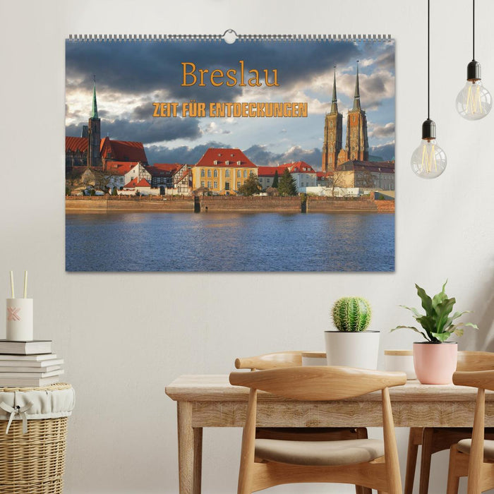 Breslau – Zeit für Entdeckungen (CALVENDO Wandkalender 2026)