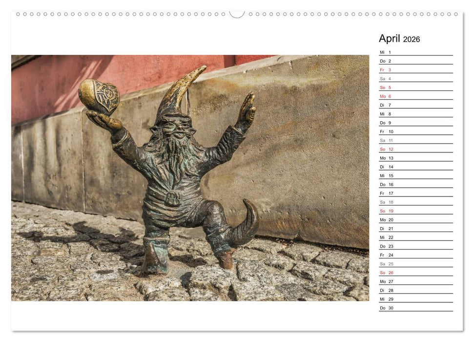 Breslau – Zeit für Entdeckungen (CALVENDO Wandkalender 2026)