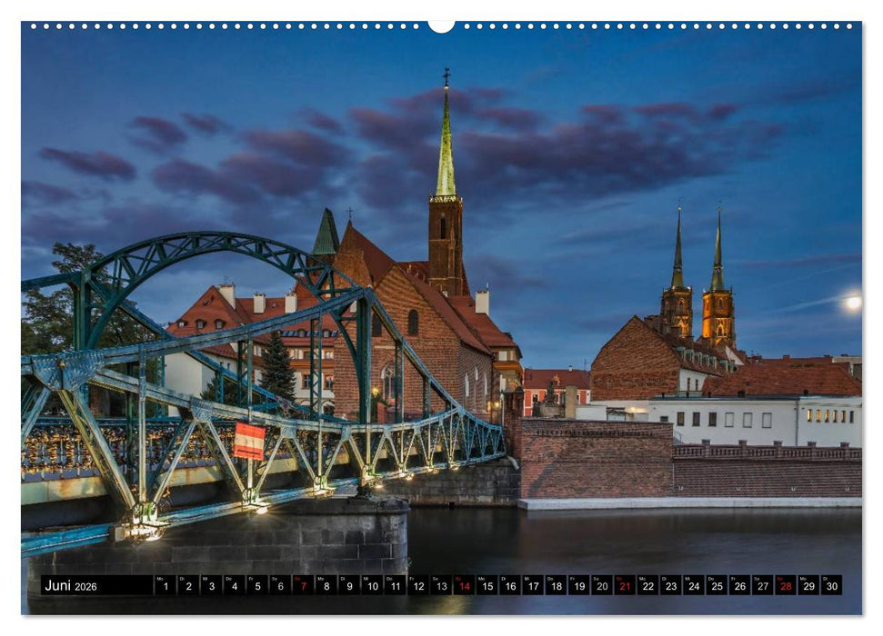 Ein Wochenende in Breslau (CALVENDO Wandkalender 2026)