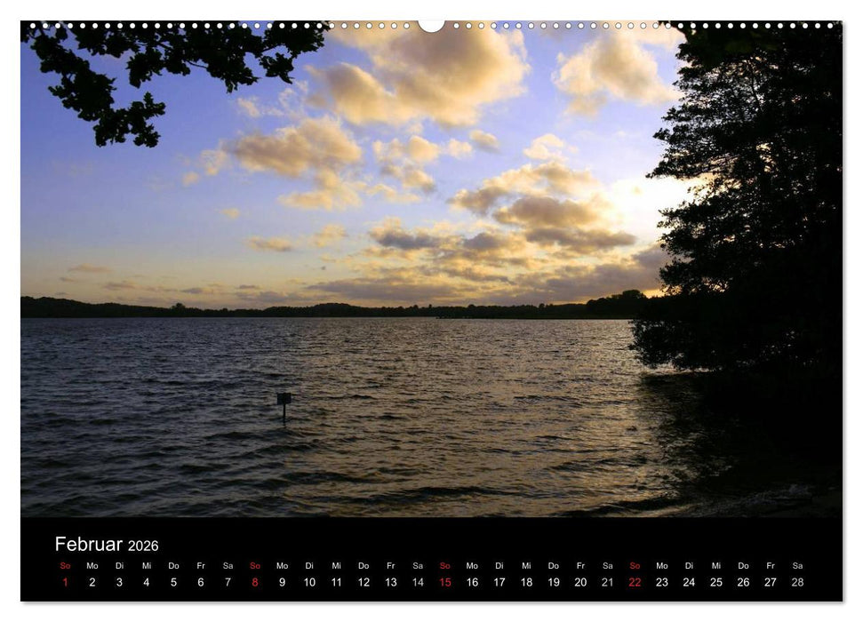 Zeit für... die Seenplatte Holsteinische Schweiz (CALVENDO Premium Wandkalender 2026)