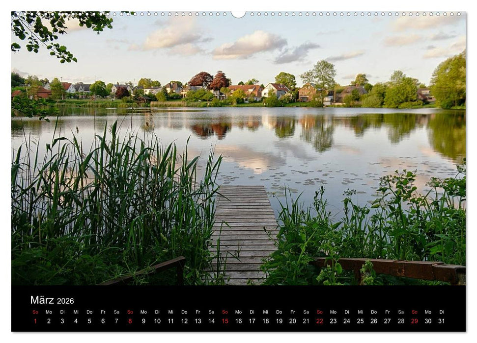 Zeit für... die Seenplatte Holsteinische Schweiz (CALVENDO Premium Wandkalender 2026)