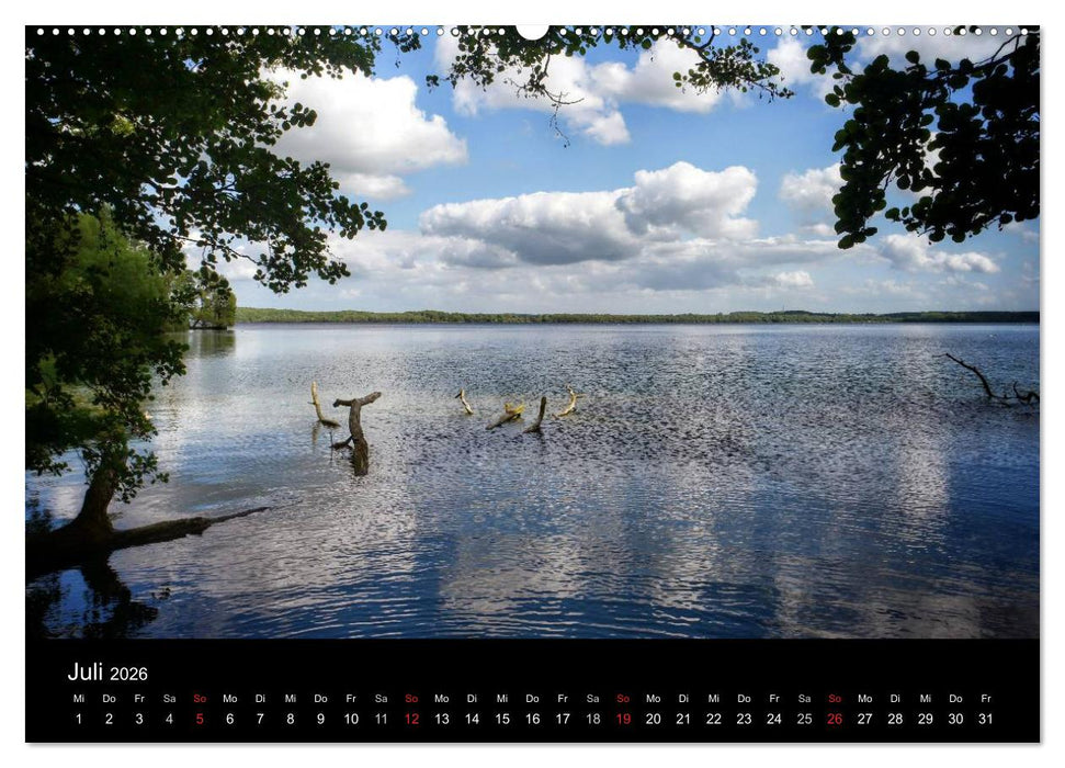 Zeit für... die Seenplatte Holsteinische Schweiz (CALVENDO Premium Wandkalender 2026)