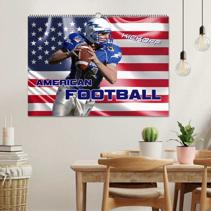 American Football - Kickoff (CALVENDO Wandkalender 2026)