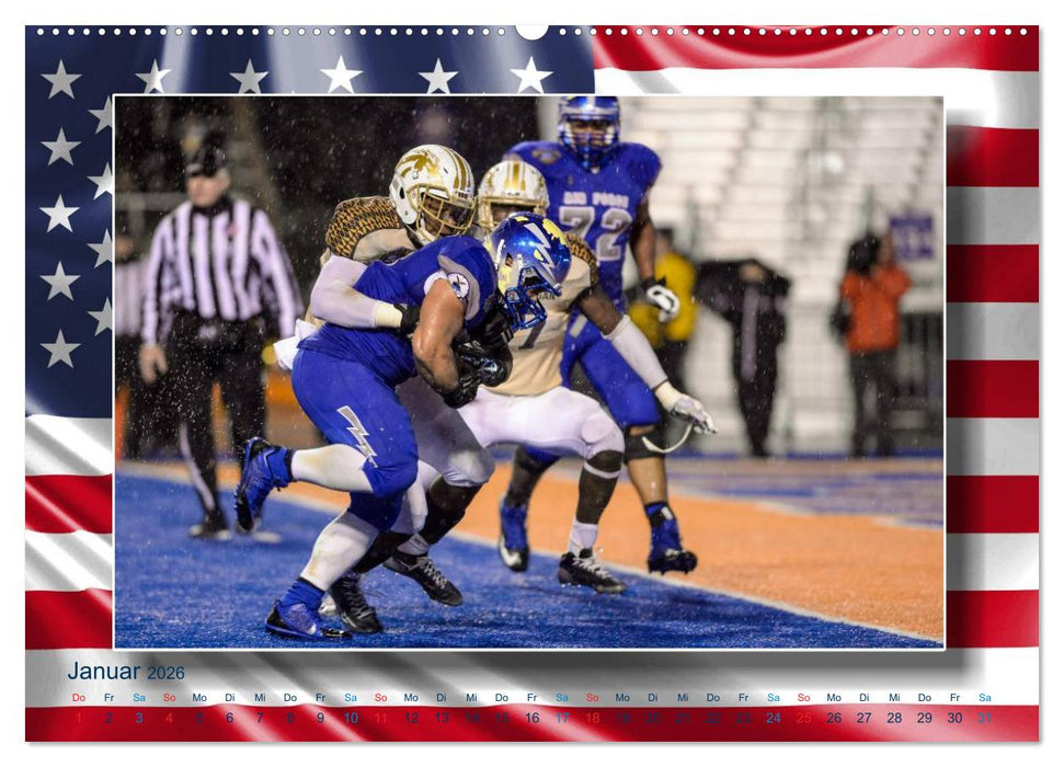 American Football - Kickoff (CALVENDO Wandkalender 2026)