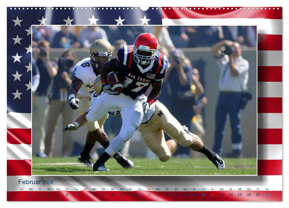 American Football - Kickoff (CALVENDO Wandkalender 2026)