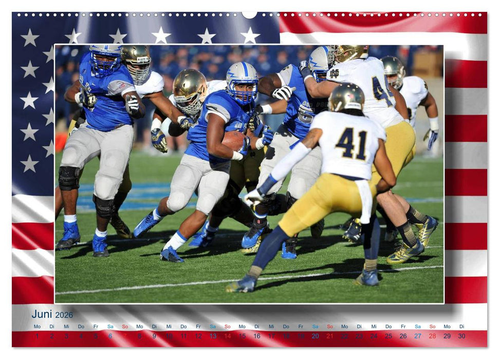American Football - Kickoff (CALVENDO Wandkalender 2026)