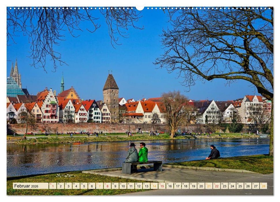Bühne frei für Ulm an der Donau (CALVENDO Wandkalender 2026)