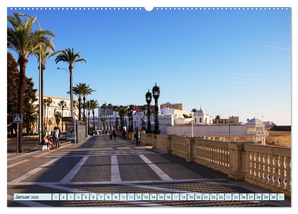 Cádiz - Europas älteste Stadt (CALVENDO Premium Wandkalender 2026)