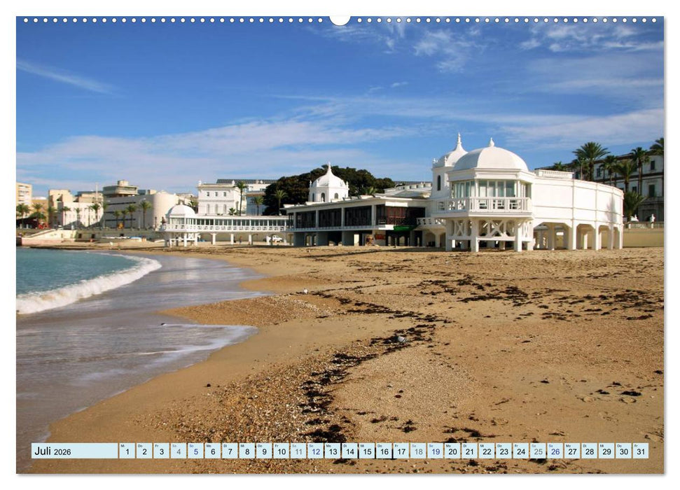 Cádiz - Europas älteste Stadt (CALVENDO Premium Wandkalender 2026)