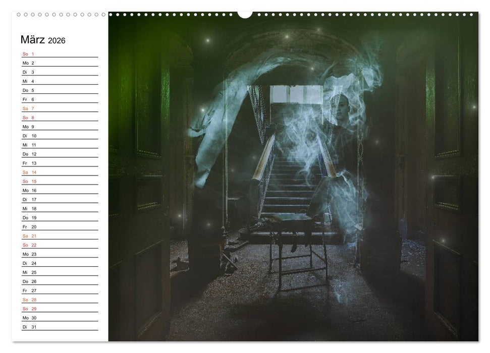 Geheimnisvolle Ballettwelt (CALVENDO Wandkalender 2026)