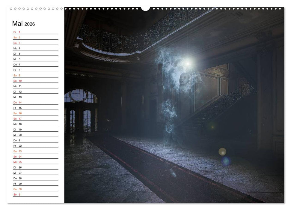 Geheimnisvolle Ballettwelt (CALVENDO Wandkalender 2026)