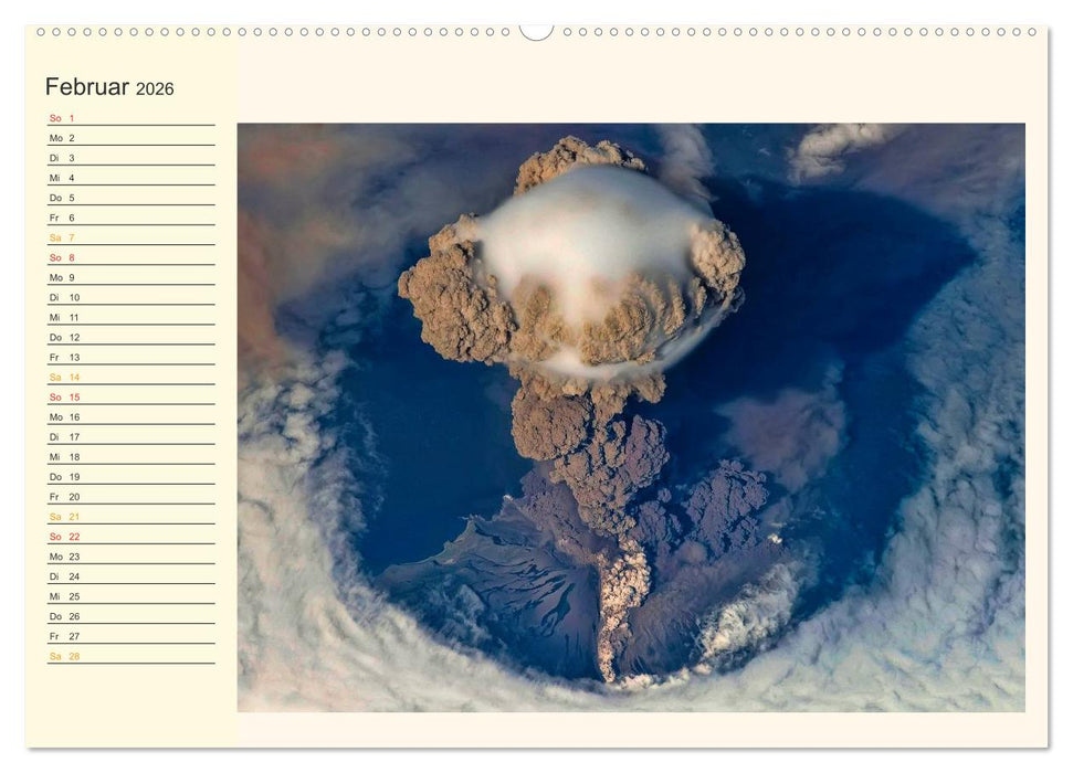 Gewaltige Natur - bedrohlich und schön (CALVENDO Wandkalender 2026)