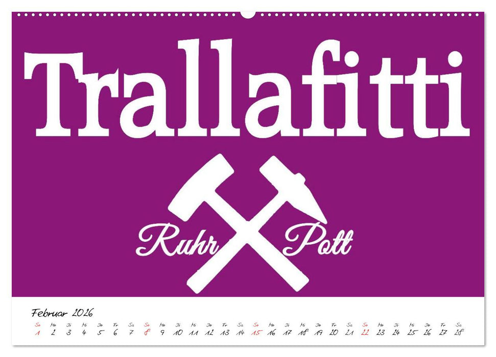 Ruhrpott Vokabeln (CALVENDO Premium Wandkalender 2026)