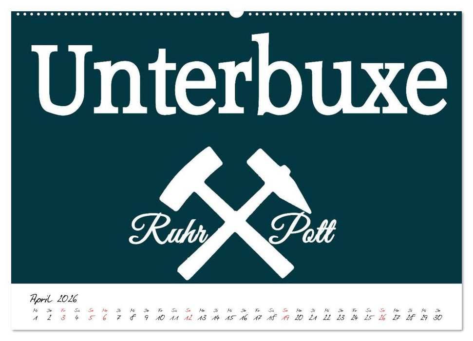 Ruhrpott Vokabeln (CALVENDO Premium Wandkalender 2026)