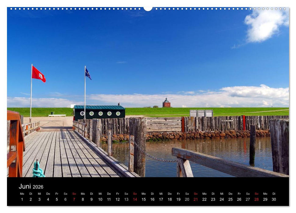 Zeit für... Insel Neuwerk - Kulturlandschaft im Wattenmeer (CALVENDO Premium Wandkalender 2026)