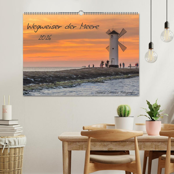 Wegweiser der Meere (CALVENDO Wandkalender 2026)