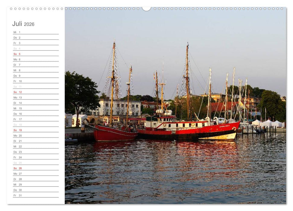 Laboe - Ostsee - Sommer (CALVENDO Premium Wandkalender 2026)