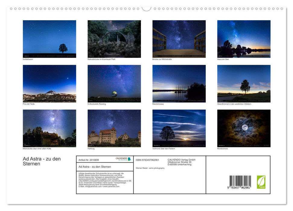 Ad Astra - zu den Sternen (CALVENDO Premium Wandkalender 2026)
