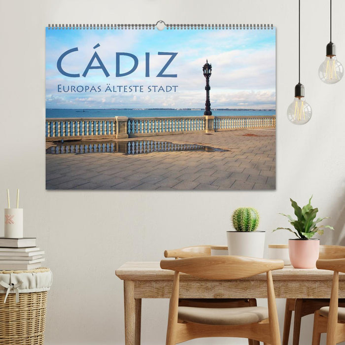 Cádiz - Europas älteste Stadt (CALVENDO Wandkalender 2026)