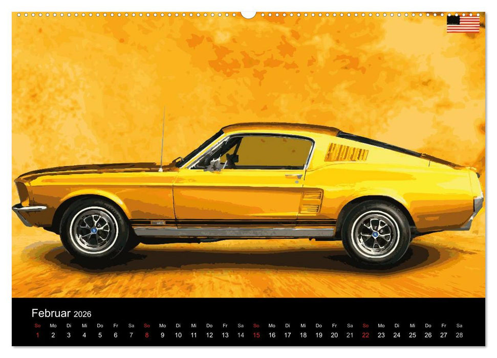 DIE GLORREICHEN ZWÖLF (CALVENDO Premium Wandkalender 2026)