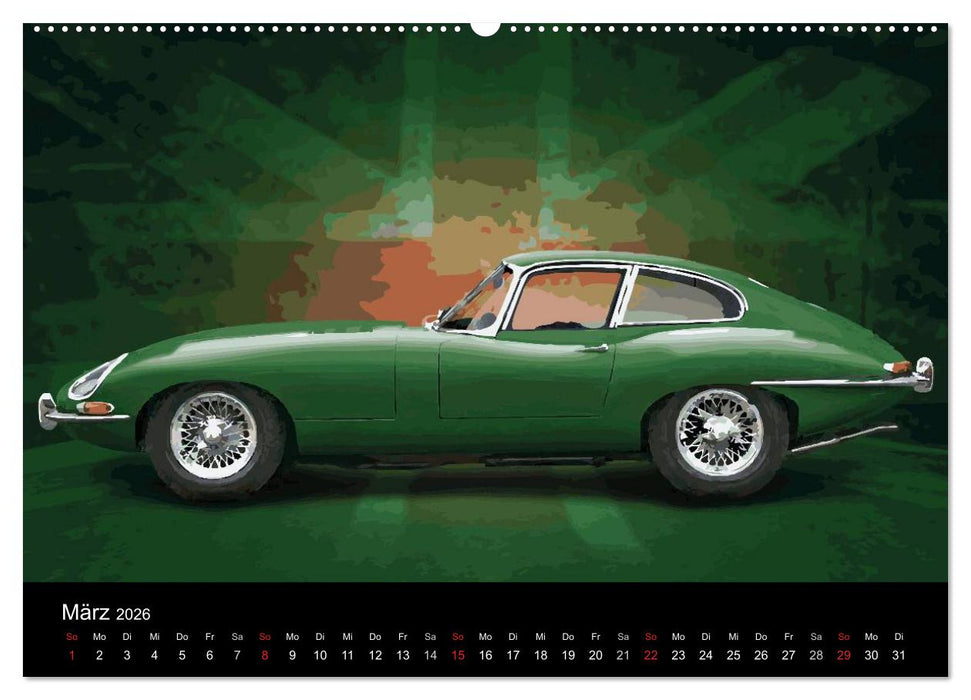 DIE GLORREICHEN ZWÖLF (CALVENDO Premium Wandkalender 2026)