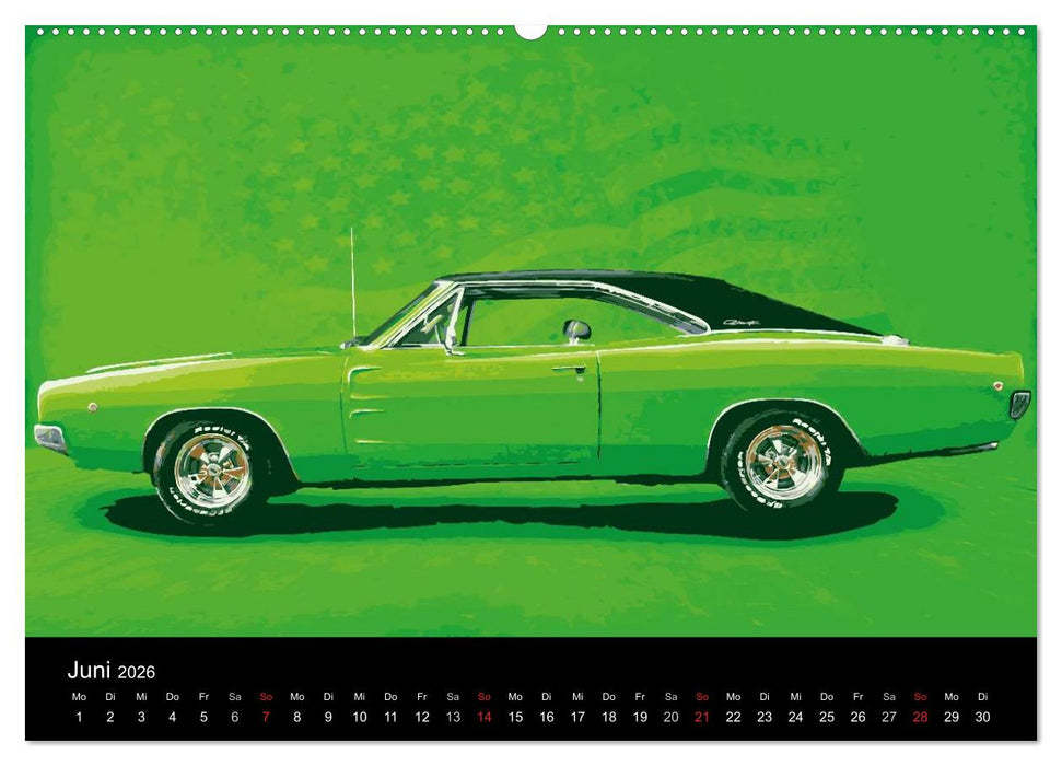 DIE GLORREICHEN ZWÖLF (CALVENDO Premium Wandkalender 2026)