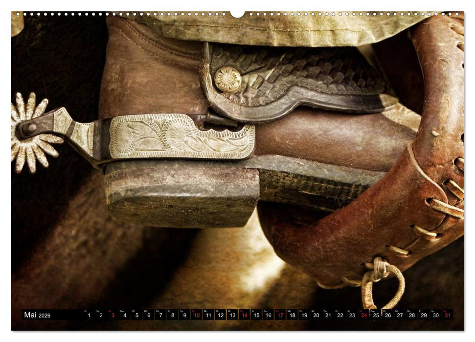 Western und Pferde (CALVENDO Premium Wandkalender 2026)