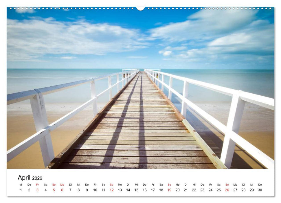 Traumstrände in der Karibik (CALVENDO Wandkalender 2026)