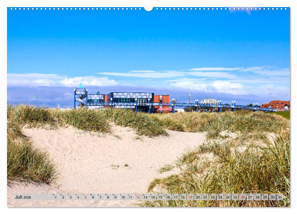 Norden-Norddeich. Maritime Orte mit Flair (CALVENDO Premium Wandkalender 2026)