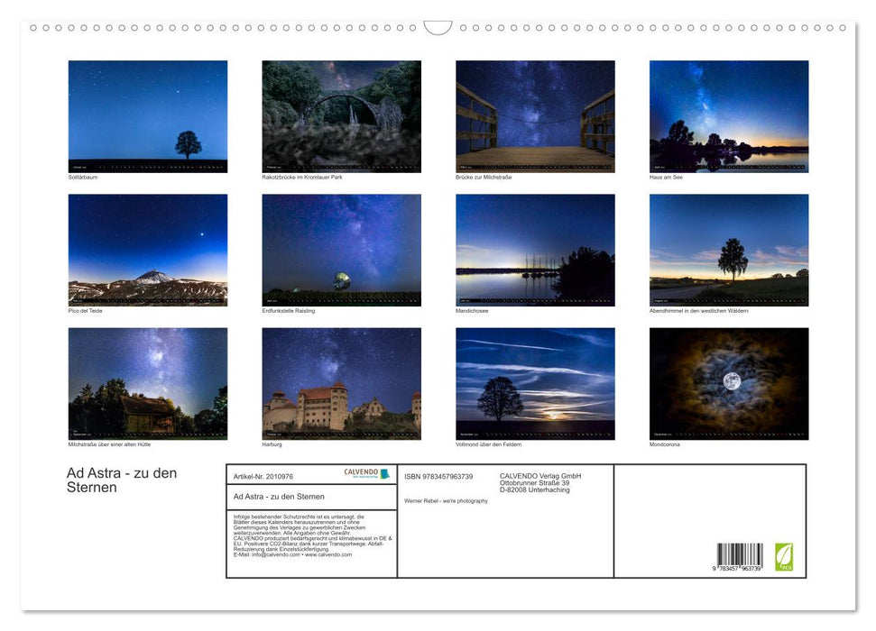 Ad Astra - zu den Sternen (CALVENDO Wandkalender 2026)