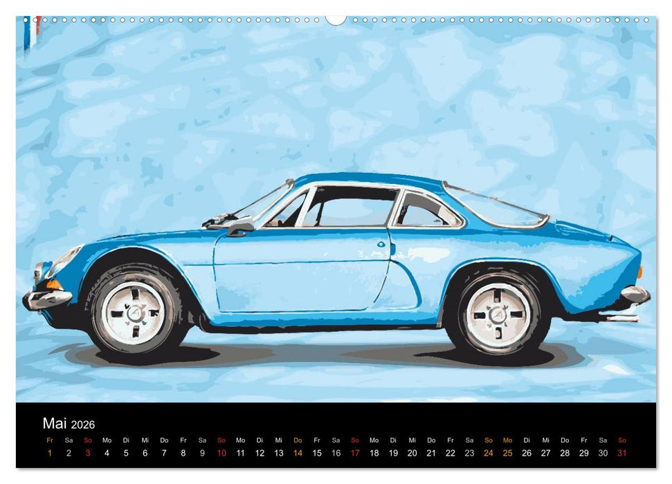 DIE GLORREICHEN ZWÖLF (CALVENDO Wandkalender 2026)