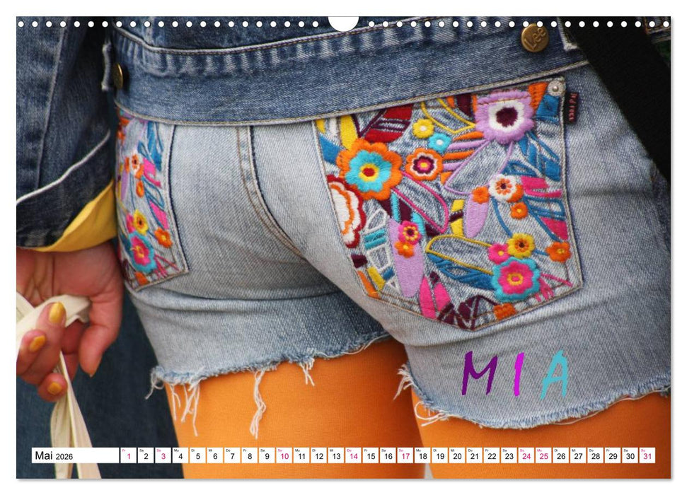 MIA - Namenskalender (CALVENDO Wandkalender 2026)