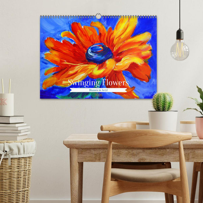 Swinging Flowers (CALVENDO Wandkalender 2026)
