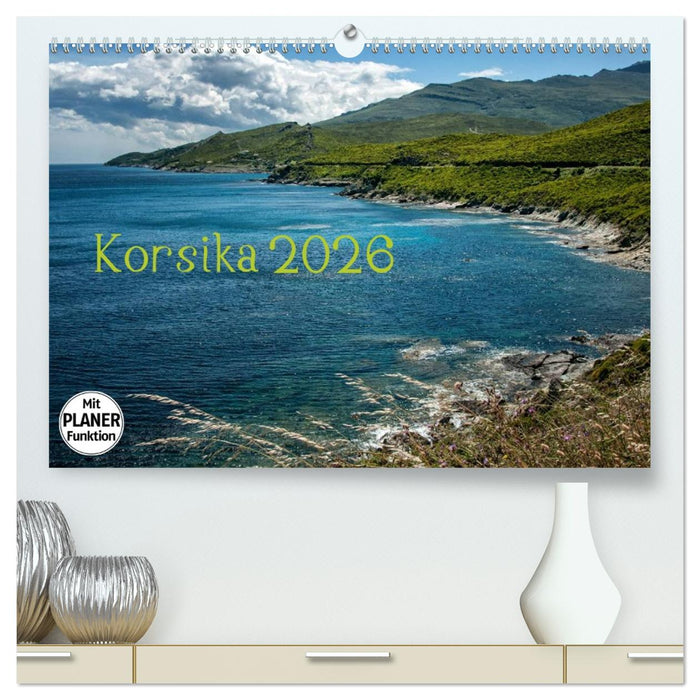 Korsika 2026 (CALVENDO Premium Wandkalender 2026)