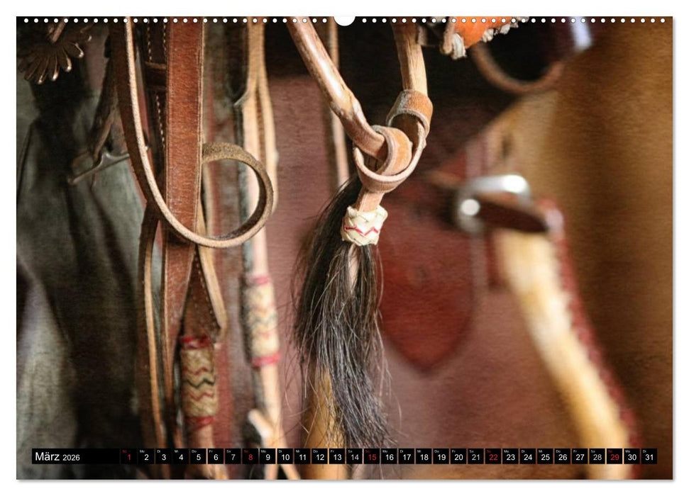Western und Pferde (CALVENDO Wandkalender 2026)