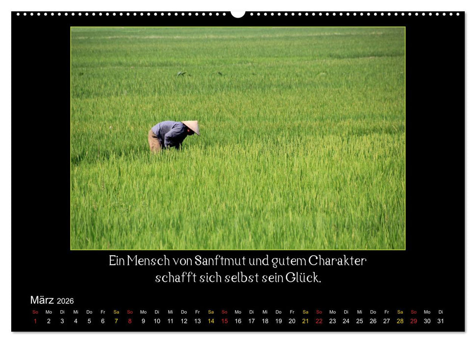 Faszination Südostasien (CALVENDO Premium Wandkalender 2026)