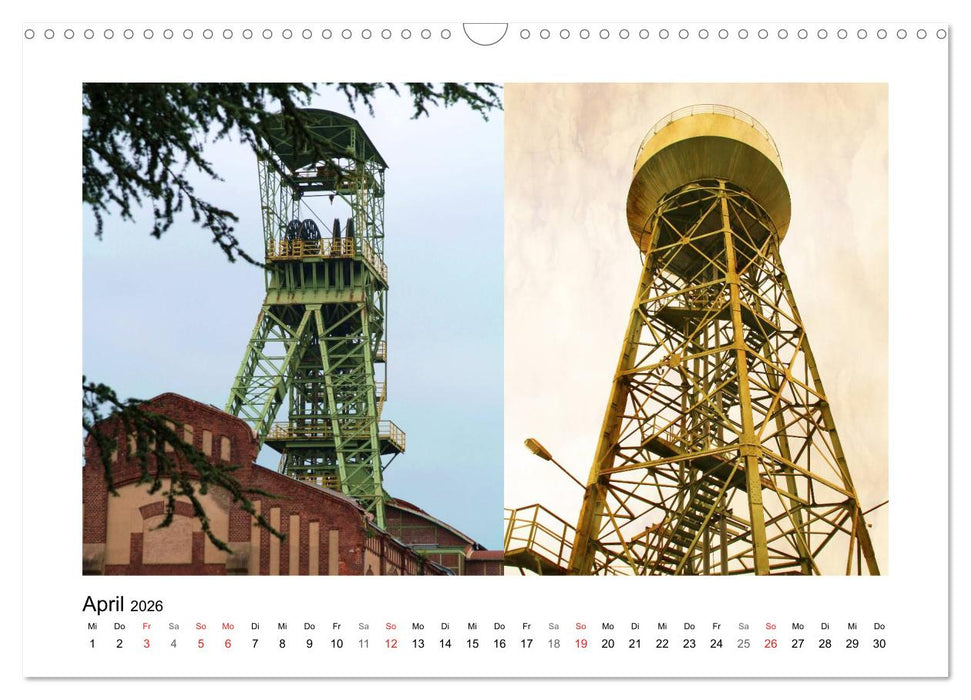 Zeche Lohberg - Im Wandel der Zeit (CALVENDO Wandkalender 2026)