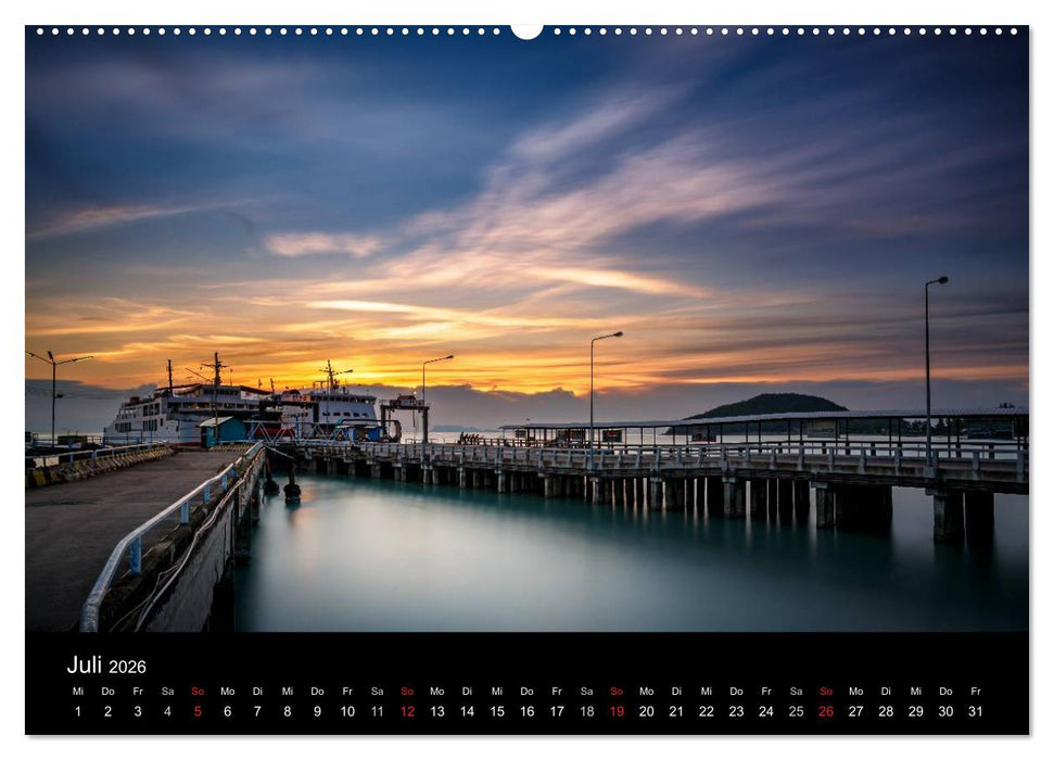 Koh Samui im Sonnenlicht (CALVENDO Premium Wandkalender 2026)