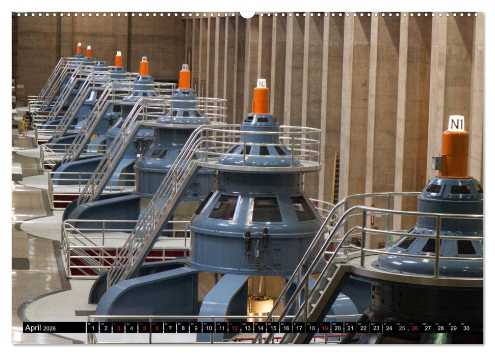 Der Hoover Staudamm (CALVENDO Premium Wandkalender 2026)