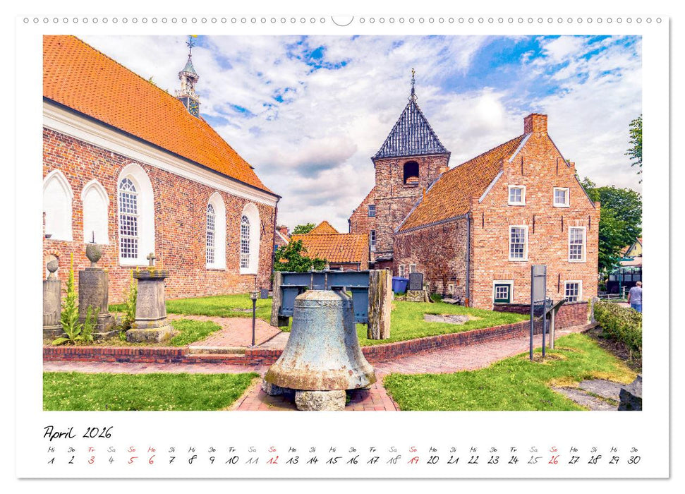 Fischerdorf Greetsiel (CALVENDO Wandkalender 2026)
