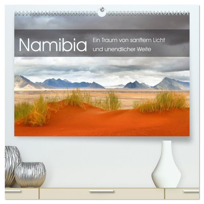 Namibia: Ein Traum von sanftem Licht und unendlicher Weite (CALVENDO Premium Wandkalender 2026)