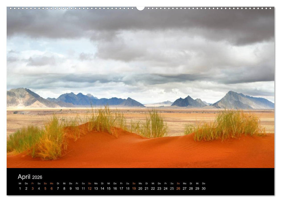 Namibia: Ein Traum von sanftem Licht und unendlicher Weite (CALVENDO Premium Wandkalender 2026)