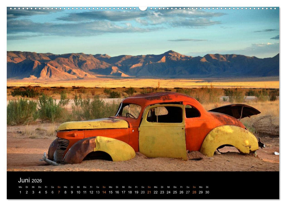 Namibia: Ein Traum von sanftem Licht und unendlicher Weite (CALVENDO Premium Wandkalender 2026)