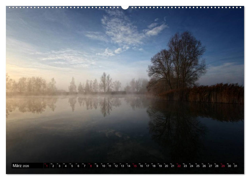 Entschleunigung - Zeit zum Durchatmen (CALVENDO Premium Wandkalender 2026)