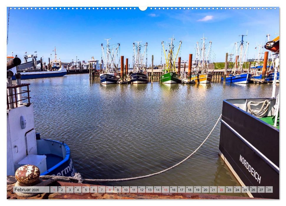 Norden-Norddeich. Maritime Orte mit Flair (CALVENDO Wandkalender 2026)