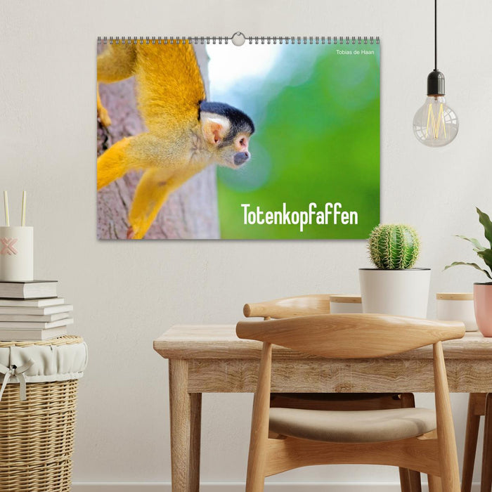 Totenkopfaffen (CALVENDO Wandkalender 2026)