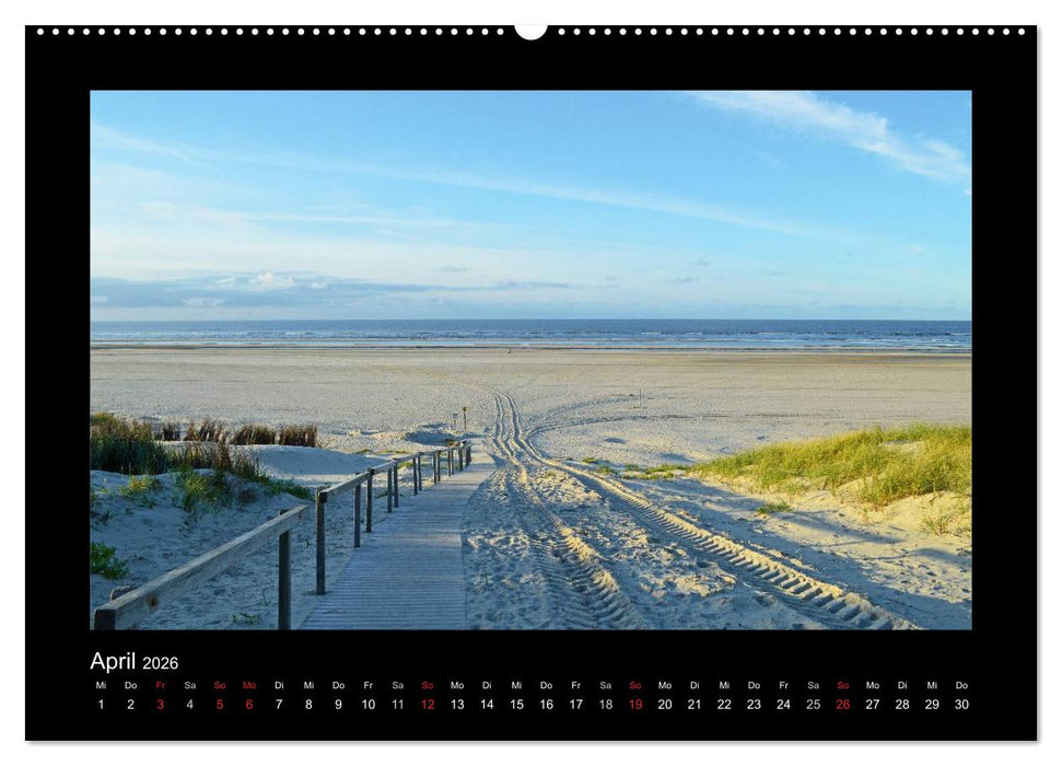 Juist – Insel im Wattenmeer (CALVENDO Premium Wandkalender 2026)