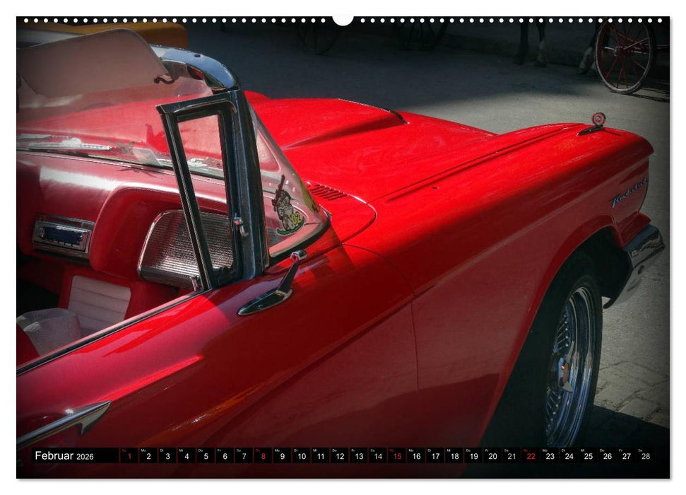 Auto-Legenden: FORD THUNDERBIRD (CALVENDO Wandkalender 2026)