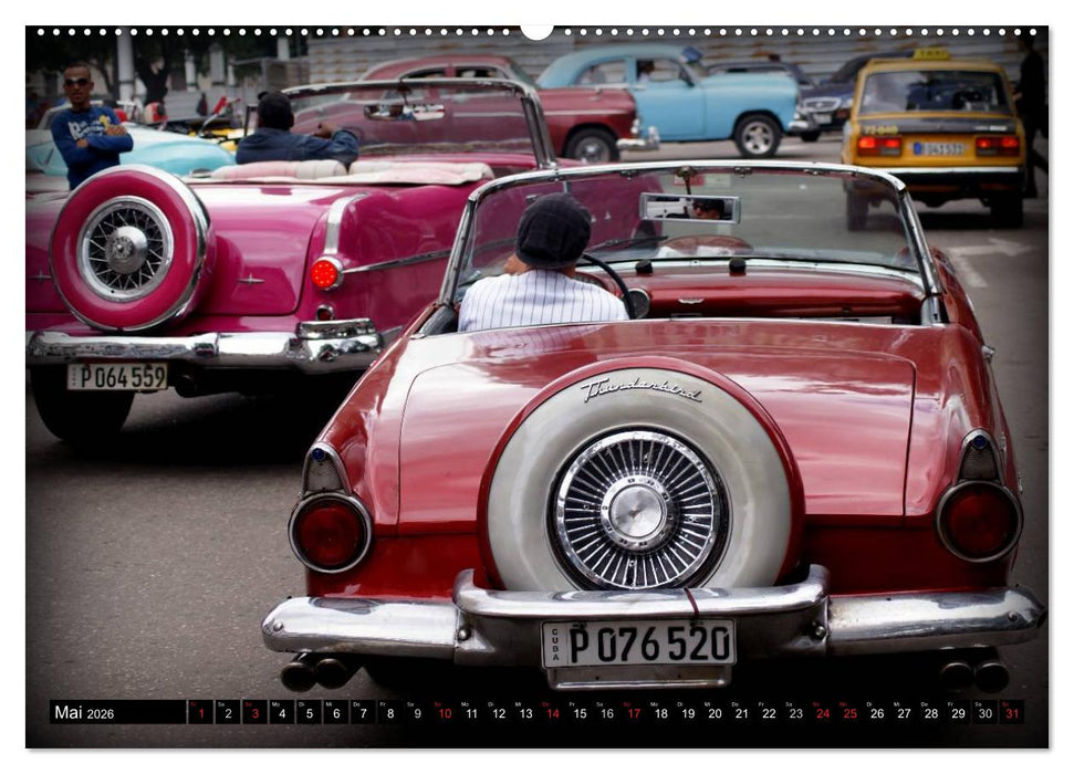 Auto-Legenden: FORD THUNDERBIRD (CALVENDO Wandkalender 2026)