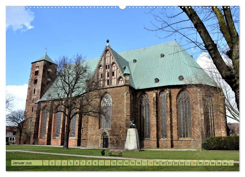 Reiterstadt Verden - Aller (CALVENDO Wandkalender 2026)
